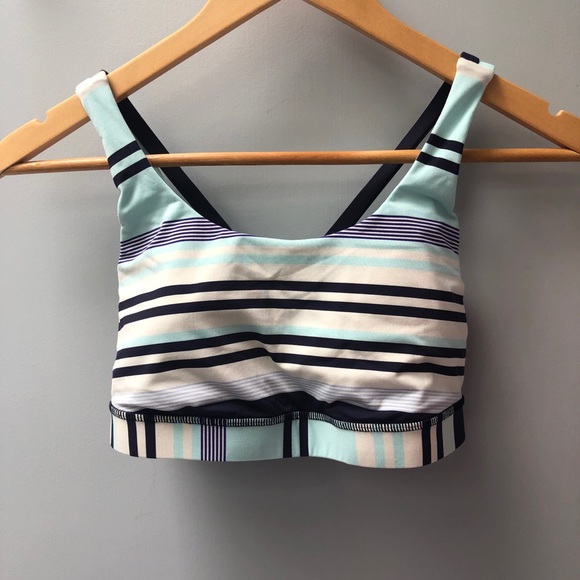 lululemon athletica Other - Lululemon sz 6 multicolor striped sports bra lululemon athletica Other - Lululemon sz 6 multicolor striped sports bra